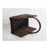 Kosz na drewno do kominka Prostokąt Wenge 45cm - sklep z wiklina - zdjęcie 2